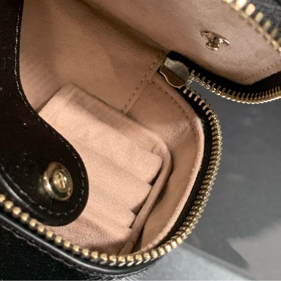 ⚡️NWT Kate Spade Staci Jewelry Holder, Black with Gold Tone Hardware - Picture 14 of 16